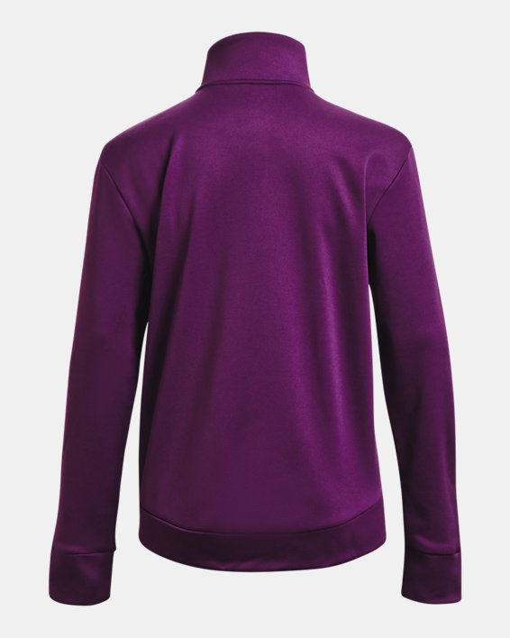 Women's Armour Fleece® ¼ Zip, Purple, pdpMainDesktop image number 5